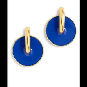 J Crew disk earring